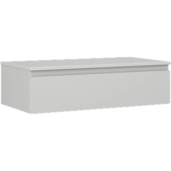 Mexen Orio шкаф за баня под умивалник 90 см с плот, 1 чекмедже, сив мат - 91A10-09023-1-BFC62 (91A10-09023-1-BFC62)