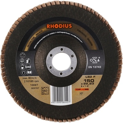 Rhodius Lamelový kotouč brusný 150 mm 60 303708