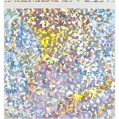Holografické fóliové obálky - 165 x 165 mm - Stříbrná holografická