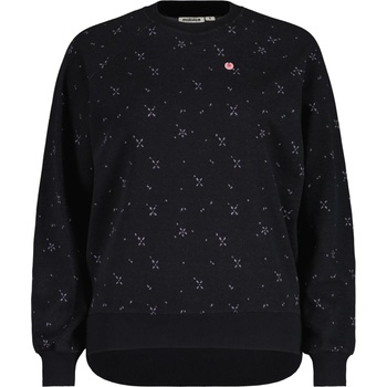 Maloja Дамски пуловер Maloja Women's PerdonigM. Jumper - Deep Black Leafflower (117-2030-0514)