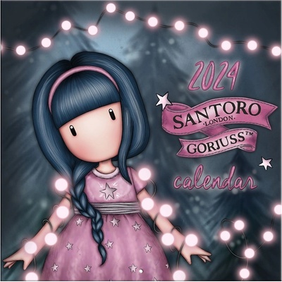 Santoro Gorjuss Стенен календар за 2024 г Santoro Gorjuss Fairy Dusk (CAWA155)