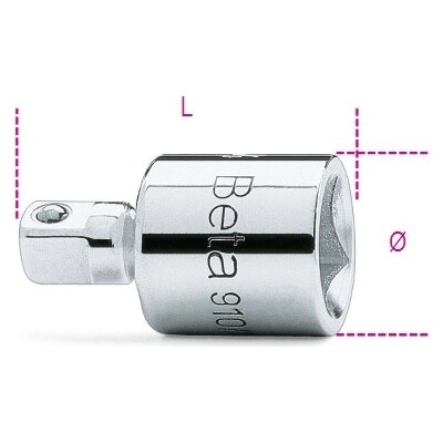 Adaptér BETA 3/8'' samice a 1/4'' samec 009100810