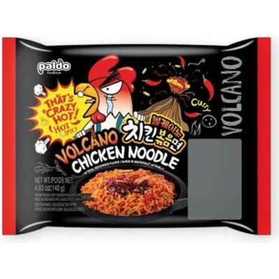 Paldo Instantní nudle s kuřecí příchutí Volcano extra pálivé 140 g