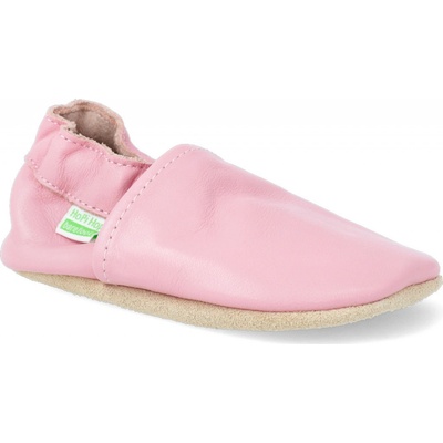 Hopi Hop barefoot kožené capáčky růžové