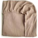 Mushie Бебешки муселинов чаршаф с ластик Mushie - Medium, 60 x 120 cm, Natural (004453) - ozone