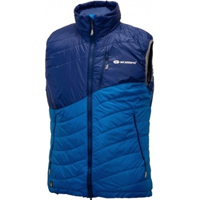 Sir Joseph Heron Vest Man pánská zimní vesta Alpská vlna DWR navy/turquoise