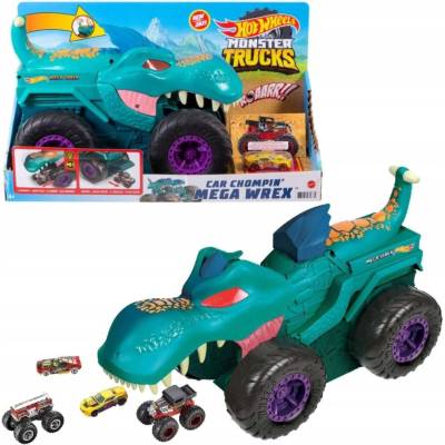 Mattel Hot Wheels Monster Trucks Nebezpečný W-Rex