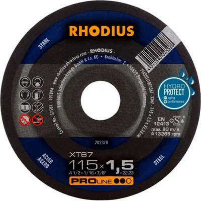Rhodius Rezný kotúč 115 x 1,5 x 22,23 mm 202378