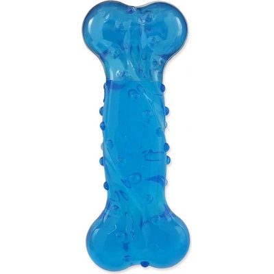 Dog Fantasy Kost Strong kost s vůní slaniny modrá 15 cm