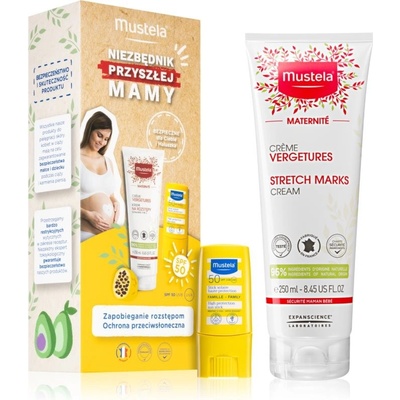 Mustela Sun telový krém na strie 250 ml + tyčinka na opaľovanie 9 ml