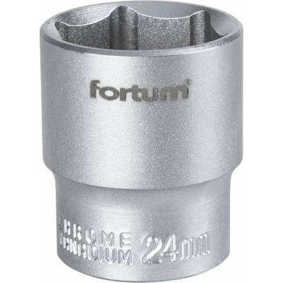 Kľúč nástrčný, 24mm, 1/2”, FORTUM