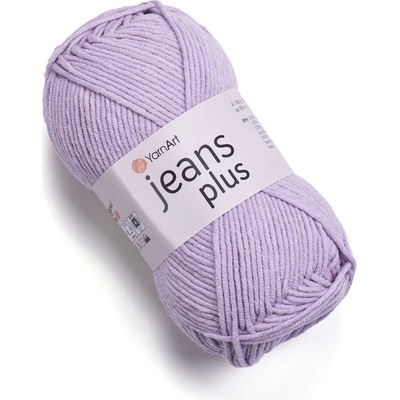 Yarn Art Jeans Plus 19 pastelově fialová