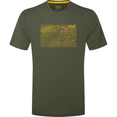 Rab Syncrino Ridge tričko olive