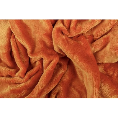 Tegatex Prostěradlo mikroflanel Sleep Well rezavé 90x200
