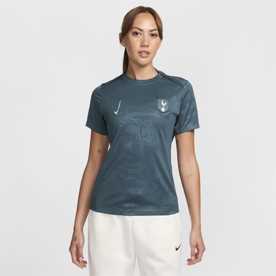 Дамска футболна фланелка Nike Tottenham Hotspur Academy Pro Third Pre Match Shirt 2024 2025 Womens - Green