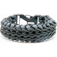 Cordell paracord náramek komise Propletený Černá