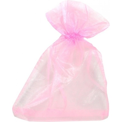 Dárkový sáček organzový BEAUTY ORGANDY růžový 20 x 28cm