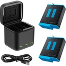 Telesin 3-slot Box nabíjačka na GoPro Hero 9 / Hero 10 + batérie 2ks GP-BNC-901