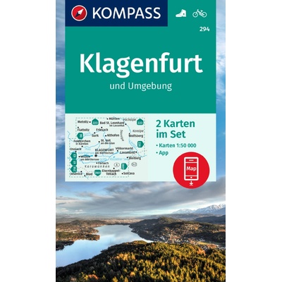 294 Klagenfurt und Umgebung 1: 50 000 KOMPASS