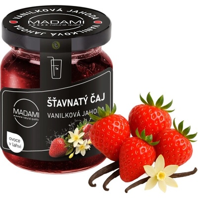 MADAMI Šťavnatý čajJahoda s příchutí vanilky 55 g