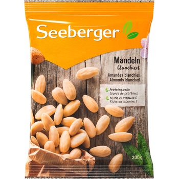 Seeberger Бланширани бадеми - 200 г