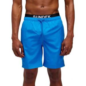 Sundek Бански гащета Sundek Logo swimming shorts - Blue (Ocean 01)