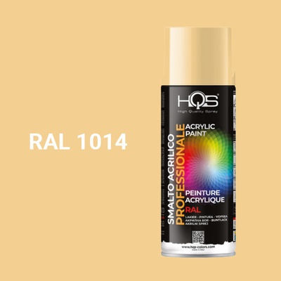 HQS akrylová farba v spreji 400 ml RAL 1014 lesklá