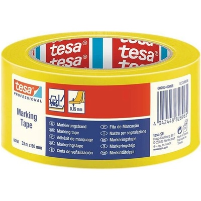 Tesa Professional Vyznačovacia páska 50 mm x 33 m žltá