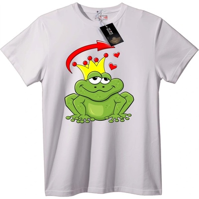 NOONEBRAND Тениска Жабен Принц - XL, White