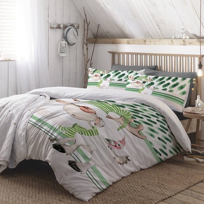 Png Панагюрище Коледен спален комплект за спалня Елен, 100% памук