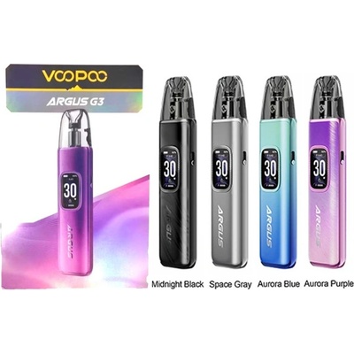 VooPoo Argus G3 Pod 1500 mAh Modrá 1 ks