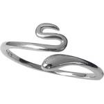 Silenti Jewelry Сребърен пръстен "Змия" - 5 - 49мм (15.6мм диам. )