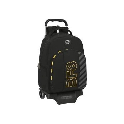 Black Fit8 Училищна чанта с колелца BlackFit8 Zone Черен 32 x 42 x 15 cm