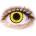 Gelflex Crazy Lens Yellow Twilight 2 pcs