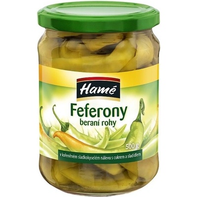 Hamé Feferóny baranie rohy v korenenom sladkokyslom náleve 500 g