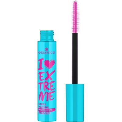 Essence I Love Extreme Crazy Volume Mascara Waterproof voděodolná řasenka Black 12 ml