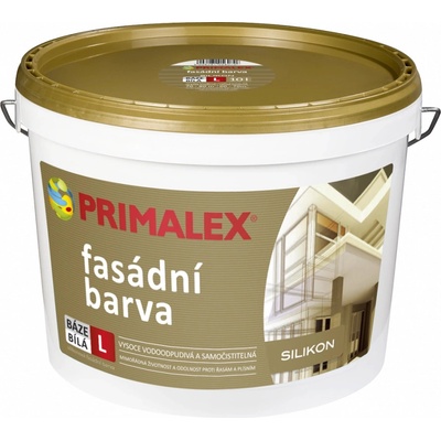 Primalex Fasádní barva Silikon bílá 1 l – Sleviste.cz