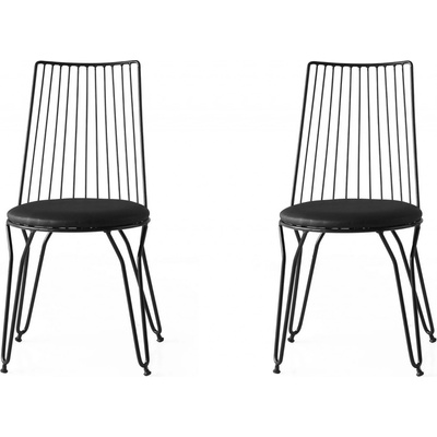Kalune Design Ada čierna 2 ks