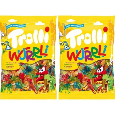 Trolli Wurrli Ovocné Žížalky 2 x 200 g