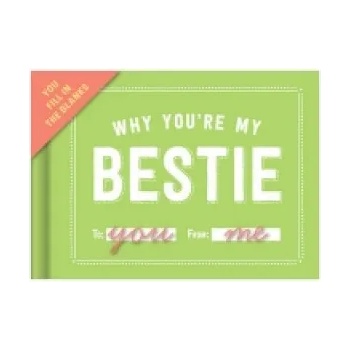 Knock Knock Why You're My Bestie Book Fill in the Love Fill-in-the-Blank Book & Gift Journal