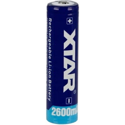 Baterie XTAR 18650 3,7V Li-ion 2600mAh s ochranou – Zboží Živě