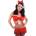 Passion Eротичен комплект Снежанка "santas girl kate" размер s-m