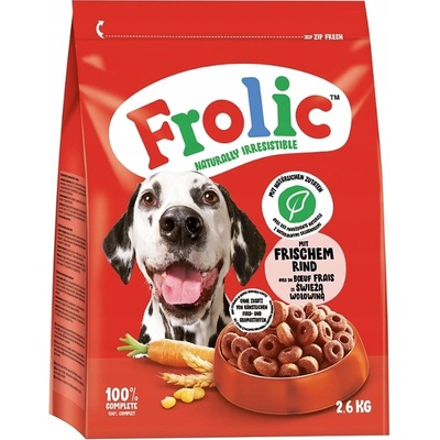 Frolic Adult Hovězí 2,6 kg