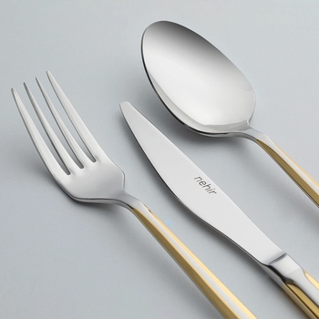 Nehir ПРИБОРИ ЗА ХРАНЕНЕ milano 30БР. К-Т, ЗЛАТО (1hf0008m30/g)
