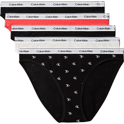 Calvin Klein Dámske nohavičky Calvin Klein BIKINI 5PK L 000QD5208E3IX
