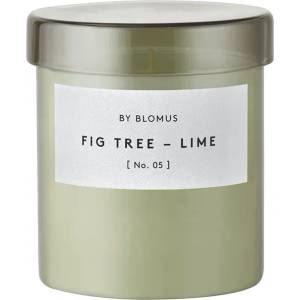 blomus Ароматна свещ - VALOA - размер L - цвят сиво-зелен (Agave Green) - аромат Fig Tree-Lime (BLOMUS-65296)