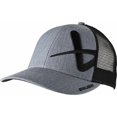 BAUER S22 CORE SNAPBACK CAP SR GRY SR