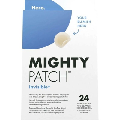 Hero. Mighty Patch INVISIBLE+ náplasti 24 ks light