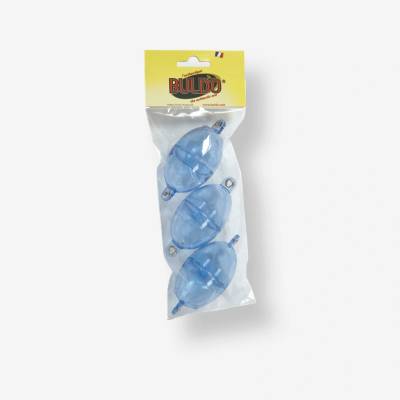 BULDO Oválný buldo na mořský rybolov č. 5 čirý 60g 3ks
