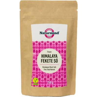 Naturmind Himalájska soľ čierna jemná 250 g